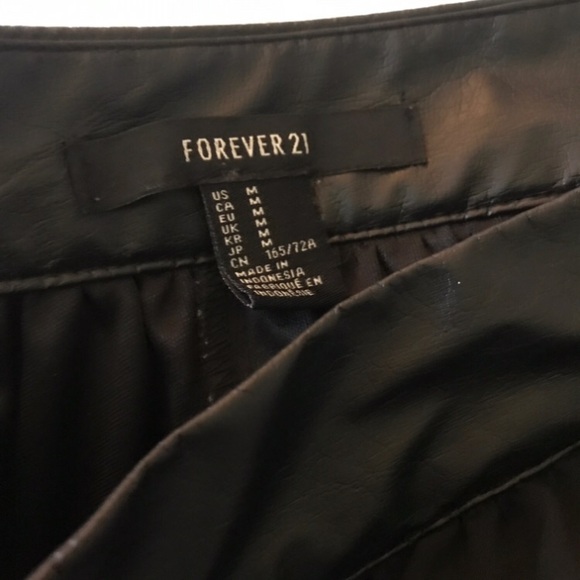 Forever 21 black chiffon maxi skirt, size M - Picture 3 of 3